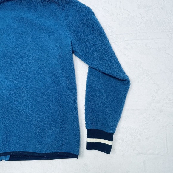 Kari Traa Sweater Women's S Blue Fleece Full Zip Side Pocket Zipper Collar - Picture 14 of 16